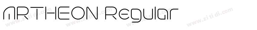 ARTHEON Regular字体转换 ARTHEON Regular字体转换